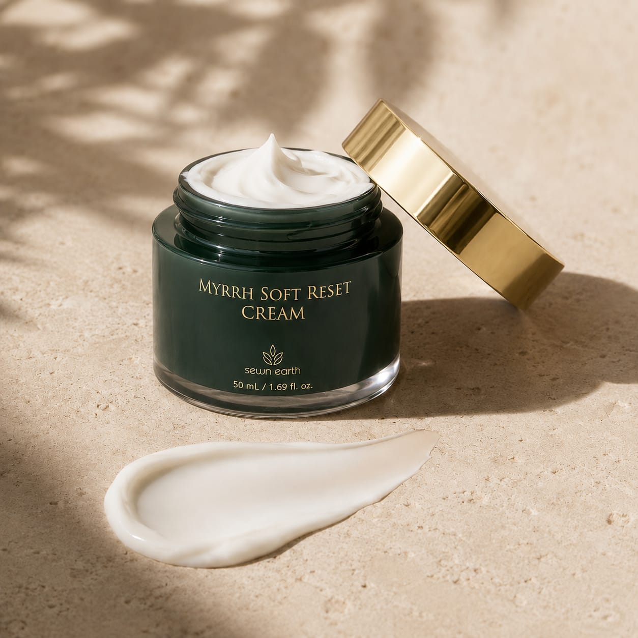 Nourishing skincare cream product card