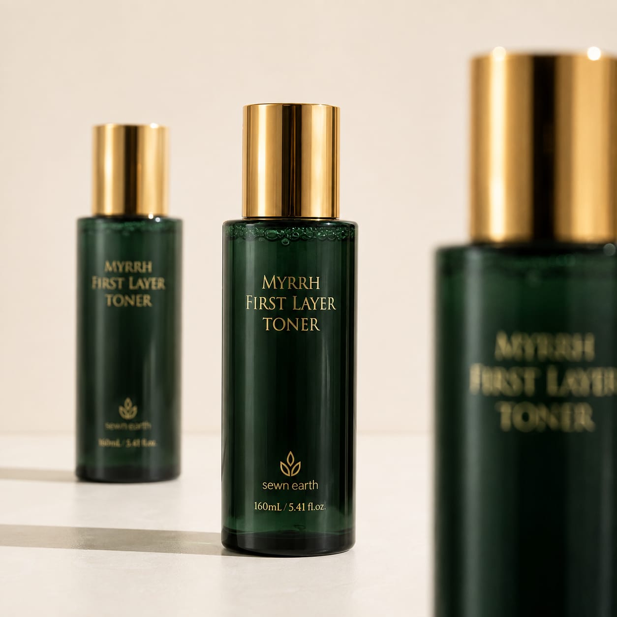 Botanical ritual care essence bottle